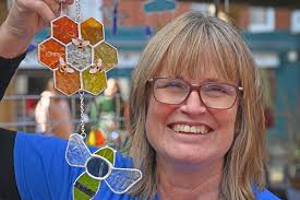 8 cheery photos of Market Drayton's new artisan market as event is hailed a  success