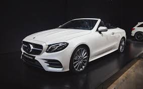 2018 Mercedes Benz E Class Cabriolet Makes Its U S Debut