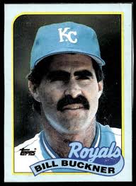 1989 Topps Wax Box Cards Bill Buckner #B