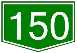 List of highways numbered 150. File 150 Fout Hu Png Wikipedia