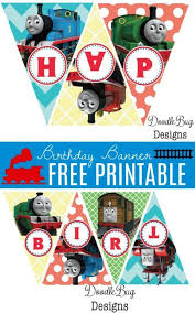 Free Thomas The Train Birthday Printables Thomas The Train Party Ideas Thomas The Train Party Thomas Train Birthday Train Birthday Party Decorations