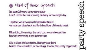 Electric Barbarella Maid Of Honor Speech Wedding Speech Maid Of Honor
