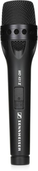 Sennheiser MD 431 II Supercardioid Dynamic Vocal Microphone, AI generated