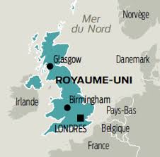 Each of the stripes represents one year. Royaume Uni Carte Alternatives Economiques