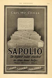 1909 Ad Sapolio Soap Clean Enoch Morgan Caps the Climax