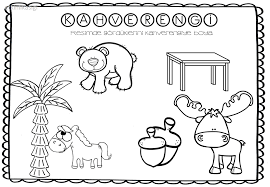 Kahverengi Boyama Renkler Egitim Boyama Sayfalari