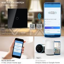 If you can find a way to make your life even a little bit easier, you're going to go for it. Smart Home Wi Fi Touch 1 Way Switch Amazon Alexa Google Home Compatible Black
