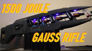 My 1.5Kj Home-Built Gauss Rifle! - Youtube