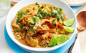 Massaman Prawn And Vegetable Curry Recipe Vegetable Curry Recipes Curry Recipes Vegetable Curry