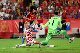 Dion Beljo sacudió a España y consiguió el empate de Croacia