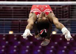 The olympic gymnastics scoring system rewards both excellence in execution and difficulty. Egxwallns4vfom