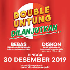 We did not find results for: Program Double Untung Pajak Kendaraan Bermotor Jawa Barat Diperpanjang Hingga 30 Desember 2019 Menyusurijalan Com