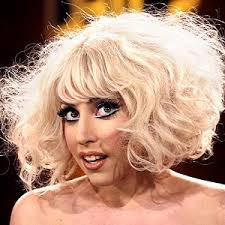Lady gaga short bob black/blonde wig. Lady Gaga Hairstyles