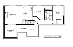 / house plans with walkout basement. Ranch House Plan With 3 Bedrooms And 2 5 Baths Plan 1700