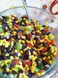Black Bean And Corn Salad Recipe With Italian Dressing Black Bean Corn And Avocado Salad Recipe I Add Feta Cherry Tomatoes Italian Dressing A Little Bit Of Koshe Avocado Salad Recipes Recipes Delicious Salads