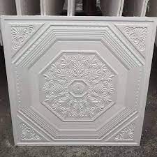 Simple design for a gypsum false ceiling , this ceiling design has two layers of gypsum tiles under the main ceiling, this false ceiling design is suitable for all bedrooms types. Simple Designs 595 595 Gypsum Ceiling Design