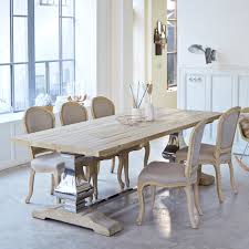 The portofino dining table is a dining table to admire, measuring 60 inches in length and depth, while it can accommodate up to 8 people. Pine 240x100 Table Rousseau Dining Room Tables Tikamoon