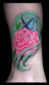 Rose flower butterfly tattoo design. 15 Rose And Butterfly Tattoos Ideas Rose And Butterfly Tattoo Tattoos Butterfly Tattoo