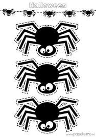 Plantilla Arana Halloween Imprimir Y Recortar Cose Di Halloween Decorazioni Halloween Idee Festa Di Halloween
