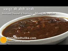 Instant Sweet Chutney Instant Sweet And Sour Chutney For Chaat Sweet Chutney Recipe Chutney Chaat