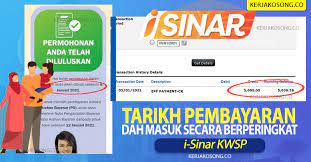 Sy masuk website dr kul 2.30ptg sampai sekarang x blh. Tarikh Bayaran I Sinar Kwsp Dah Masuk Secara Berperingkat