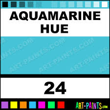 Aquamarine Liquid Fabric Textile Paints 24 Aquamarine