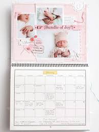 Baby S First Year Calendar Baby Calendar Baby Record Book Baby Milestones