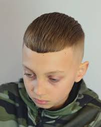 Funky hairstyle for the little boy! Fade For Kids 24 Cool Boys Fade Haircuts Men S Hairstyles