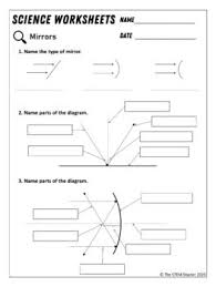 Lenses And Mirrors Bundle Mirrors And Lenses Science Worksheets Science Lessons Elementary