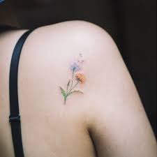 Yellow Dandelion With The Words May You Tasteful Tattoos Dandelion Tattoo Tattoos