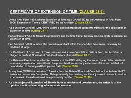 Nominated subcontractors and contractors risk under fidic conditions of contract 1987 red book 4th edition what is nomination ? Architect S Certification Under The Pam Contract 2006 Prepared By Ar Joseph Tan May Ppt Download