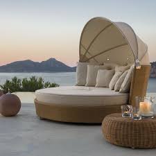 Combine The Calming Effects Of Nature With The Relaxation Of A Bed And Create An Outdoor Bed Outdoor Daybed Luxury Outdoor Furniture Outdoor Furniture Design