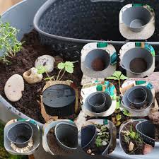 Diy Fabrication D Un Composteur Pour Balcon Fait Maison Un Potager Composteur Sans Vers Avec Des Plantes Aromatiques Et Legumes Permaculture Plants Diy