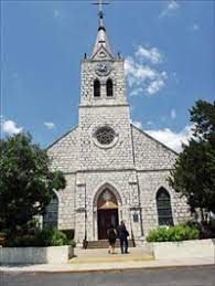 A brief account of the exterior structures includes: The Church Of Saints Peter And Paul New Braunfels Tx Roman Catholic Churches On Waymarking Com