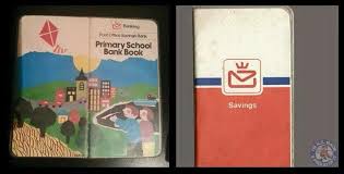 Old Post Bank Bank Books School Savings Books Saving My Childhood Memories