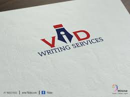 Logo Designed For Vid Writing Services Get Your Logo Designed For Your Business With The Creative Minds At 9dzine Logo Design Writing Services Visiting Cards