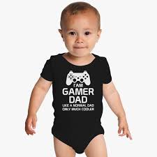 Gamer Dad Father S Day Gift Video Game Funny Baby Onesies Kidozi Com