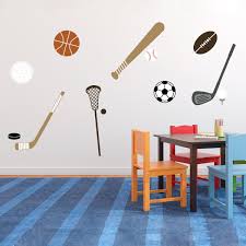 The next time you need to take your guests out to the ball game, turn to display group. Pick Your Sports Vinyl Wall Decal Sports Theme Decor