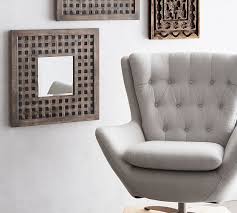 Wells Upholstered Swivel Armchair Potterybarn Salon Chairs For Sale Swivel Armchair Armchair