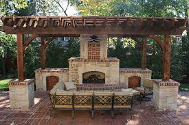 Outdoor stone fire pit with chimney. Outdoor Fireplaces Fire Pits Kansas City Kansas Ks