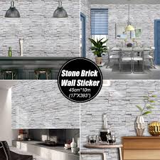 See more of wholesale adhesive wallpapers & wall decals on facebook. Buy 45cm 10m Stone Brick Vintage Wall Sticker Self Adhesive Wallpaper Decals Home 3d Brick Pvc Stone Vinyl Wall Sticker For Living Room Vintage Home Decor At Affordable Prices Free Shipping Real