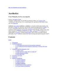 Get the latest news and education delivered to your inbox © 2022 healio all rights reserved. Aesthetics From Wikipedia The Free Encyclopedia