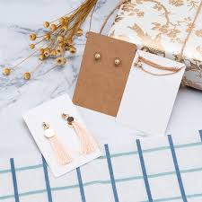 Well, the same goes with your jewelry. Buy Pgfunny Earring Display Card Necklace Cards 600 Pack Set 300 Earring Cards 300self Sealing Bags Kraft Paper Diy Jewelry Accessories Card For Necklace Earring Display Jewelry Display Mother S Day Gift Online In Turkey B07z5t77wf