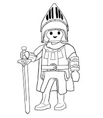 When it gets too hot to play outside, these summer printables of beaches, fish, flowers, and more will keep kids entertained. Knight Playmobil Coloring Page Free Printable Coloring Pages For Kids