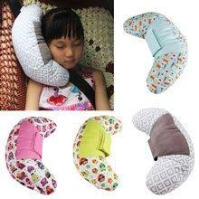 Car Soft Headrest Seatbelt Cushion Baby Car Seat Head Support Shoulder Seat Belt Pad Car Neck Pillow With Pp Co Kids Pillows Baby Head Support Seat Belt Pillow