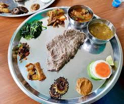 Know the meaning of english in nepali. Taste Of Nepal Traditional Thalkali Meal Phapar Facebook