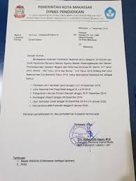 11.e/30/djb/2o12 tentang pengawasan dan evaluasi atas pelaksanaan reklamasi dan pascatambang berdasarkan ketentuan pasal 140 ayat (3) jo. Kontroversi Surat Edaran Dinas Pendidikan Kota Makassar Terkait Hari Libur Nasional Dan Cuti Bersama Tahun 2019