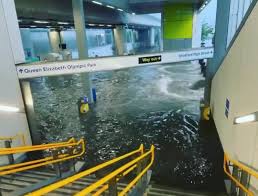 Videos of flooded streets and submerged vehicles have. Twbkii4ia2l Rm