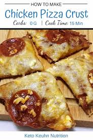 Ground Chicken Pizza Crust Recipe Pizza Crust Easy Meal Prep Low Carb Recipes