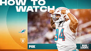 How to Watch, Stream & Listen: Miami Dolphins at Las Vegas Raiders — Miami Dolphins
